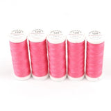 Ackermann Universal Nähgarn Stärke 120 - 5x 200 m, Farbe 7181 rosa