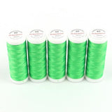 Ackermann Embroidery Nähgarn Stärke 40 - 5x 260 m, Farbe 2915 apfelgrün