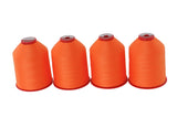4x 5.000m ACKERMANN ELEGANT 120, 100% Polyester, Stärke 120, Farbauswahl