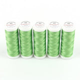 Ackermann Embroidery Nähgarn Stärke 40 - 5x 260 m, Farbe 3562 grün