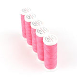 Ackermann Universal Nähgarn Stärke 120 - 5x 200 m, Farbe 7181 rosa