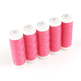 Ackermann Universal Nähgarn Stärke 120 - 5x 200 m, Farbe 7181 rosa