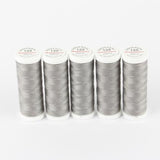 Ackermann Universal Nähgarn Stärke 120 - 5x 200 m, Farbe 0916 grau