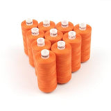 Ackermann Universal Nähgarn Stärke 120 - 10x 1.000 m, Farbe 0920 orange