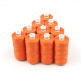 Ackermann Universal Nähgarn Stärke 120 - 10x 1.000 m, Farbe 0920 orange