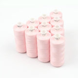 Ackermann Universal Nähgarn Stärke 120 - 10x 1.000 m, Farbe 0717 rosa