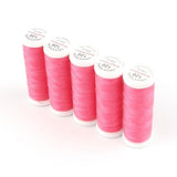 Ackermann Universal Nähgarn Stärke 120 - 5x 200 m, Farbe 7181 rosa