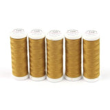 Ackermann Universal Nähgarn Stärke 120 - 5x 200 m, Farbe 7511 gold
