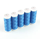 Ackermann Embroidery Nähgarn Stärke 40 - 5x 260 m, Farbe 2855 blau