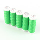 Ackermann Embroidery Nähgarn Stärke 40 - 5x 260 m, Farbe 2915 apfelgrün