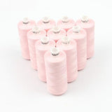 Ackermann Universal Nähgarn Stärke 120 - 10x 1.000 m, Farbe 0717 rosa