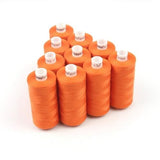 Ackermann Universal Nähgarn Stärke 120 - 10x 1.000 m, Farbe 0920 orange