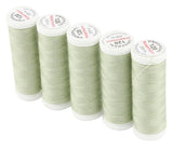 Ackermann Universal Nähgarn Stärke 120 - 5x 200 m, Farbe 0872 grünbeige