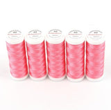 Ackermann Embroidery Nähgarn Stärke 40 - 5x 260 m, Farbe 2827 rosa