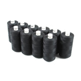Ackermann Premium Nähgarn Stärke 120 - 10x 1.000 m, Farbe 0799 schwarz