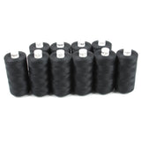 Ackermann Premium Nähgarn Stärke 120 - 10x 1.000 m, Farbe 0799 schwarz