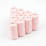 Ackermann Universal Nähgarn Stärke 120 - 10x 1.000 m, Farbe 0717 rosa