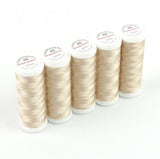 Ackermann Embroidery Nähgarn Stärke 40 - 5x 260 m, Farbe 2986 beige