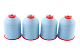 4x 5.000m ACKERMANN ELEGANT 120, 100% Polyester, Stärke 120, Farbauswahl